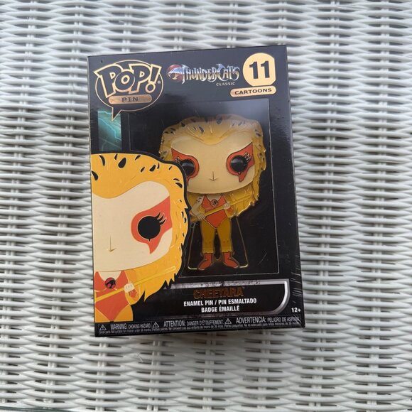 Funko Pop! Pin ThunderCats Classic Cheetara #11 Enamel Pin Collectible New In Bo - Picture 1 of 3